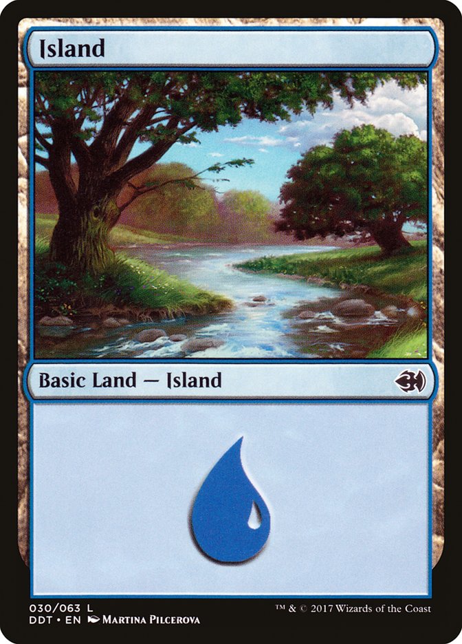 Island (30) [Duel Decks: Merfolk vs. Goblins] | Shuffle n Cut Hobbies & Games