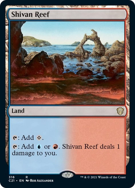 Shivan Reef [Commander 2021] | Shuffle n Cut Hobbies & Games
