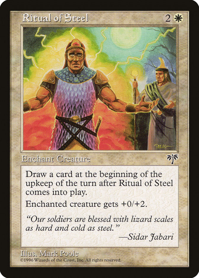 Ritual of Steel [Mirage] | Shuffle n Cut Hobbies & Games