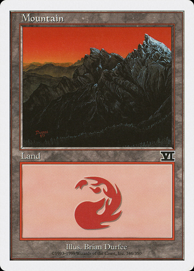 Mountain (346) [Classic Sixth Edition] | Shuffle n Cut Hobbies & Games