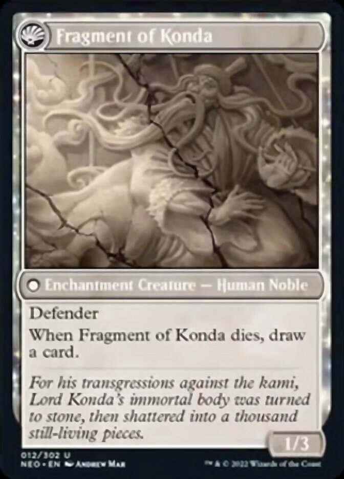 The Fall of Lord Konda // Fragment of Konda [Kamigawa: Neon Dynasty] | Shuffle n Cut Hobbies & Games