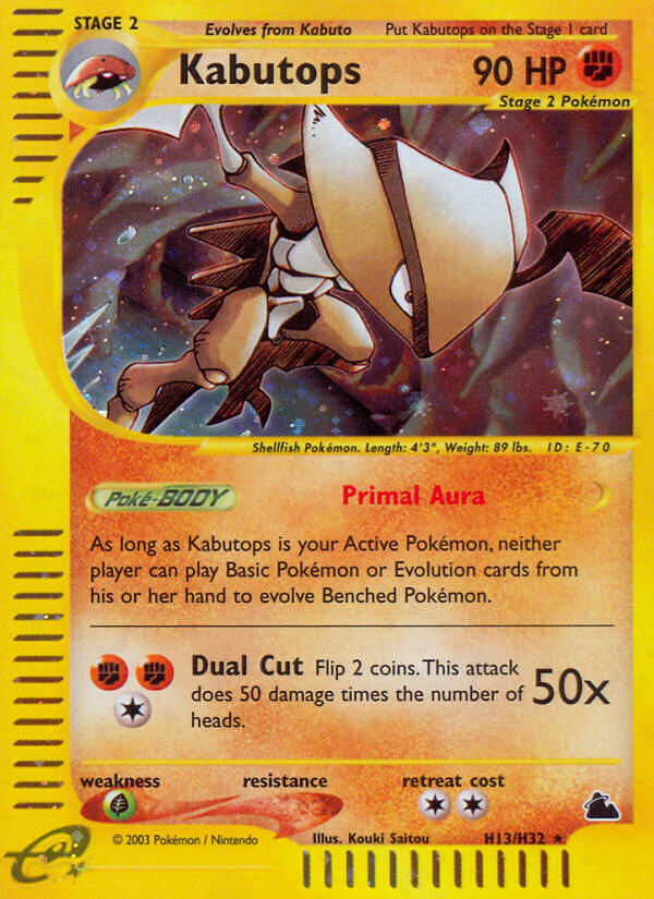 Kabutops (H13/H32) [Skyridge] | Shuffle n Cut Hobbies & Games
