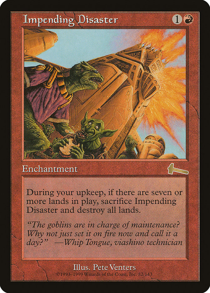 Impending Disaster [Urza's Legacy] | Shuffle n Cut Hobbies & Games