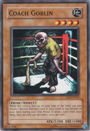 Coach Goblin [IOC-EN015] Common | Shuffle n Cut Hobbies & Games