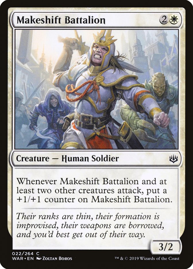 Makeshift Battalion [War of the Spark] | Shuffle n Cut Hobbies & Games