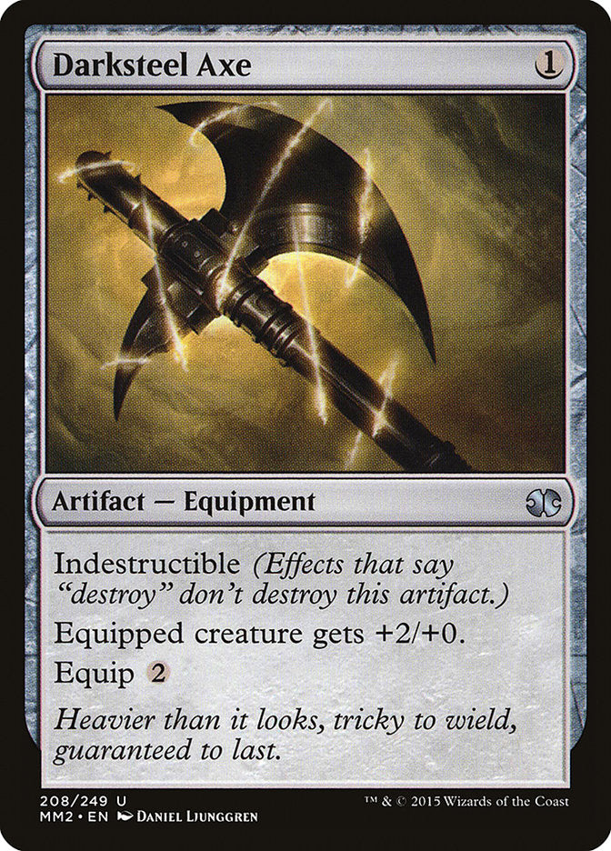Darksteel Axe [Modern Masters 2015] | Shuffle n Cut Hobbies & Games