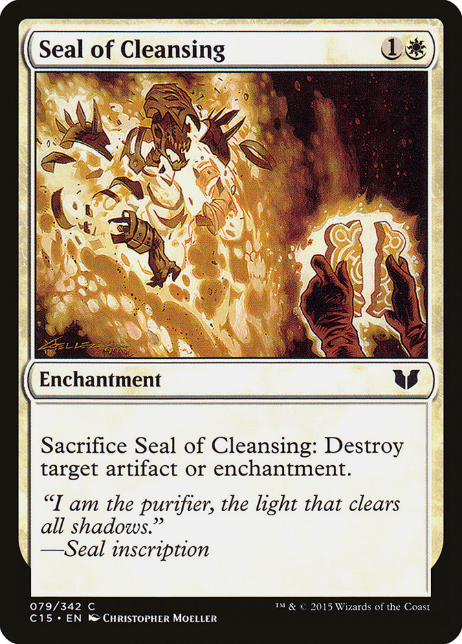 Seal of Cleansing [Commander 2015] | Shuffle n Cut Hobbies & Games