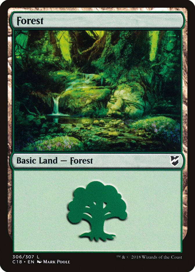 Forest (306) [Commander 2018] | Shuffle n Cut Hobbies & Games