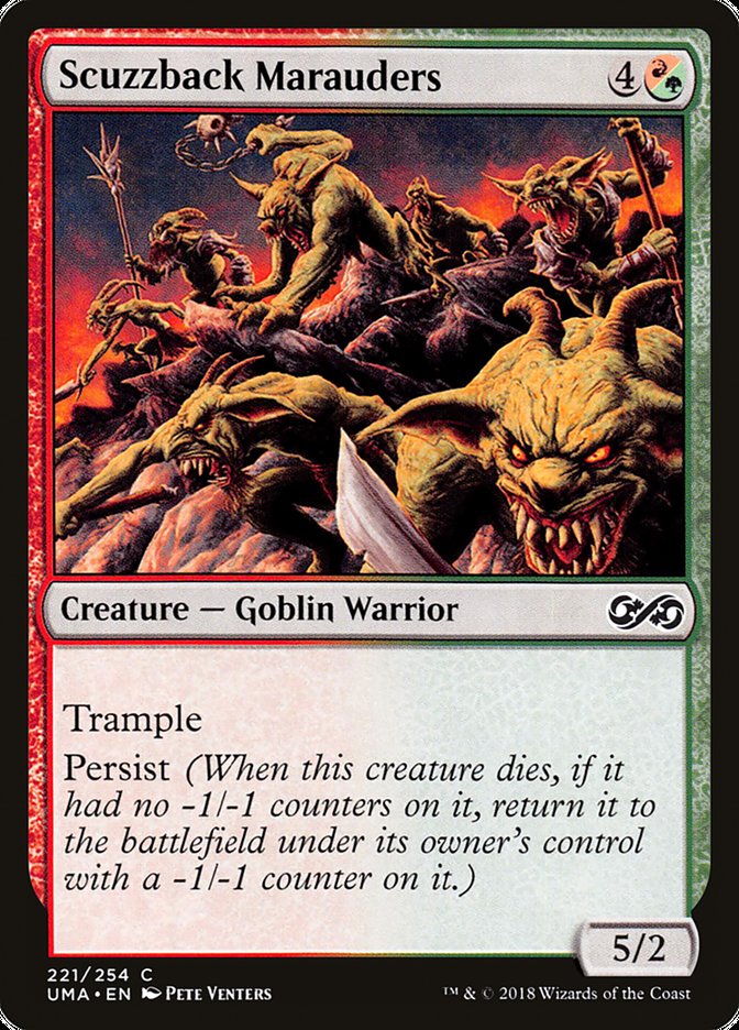 Scuzzback Marauders [Ultimate Masters] | Shuffle n Cut Hobbies & Games