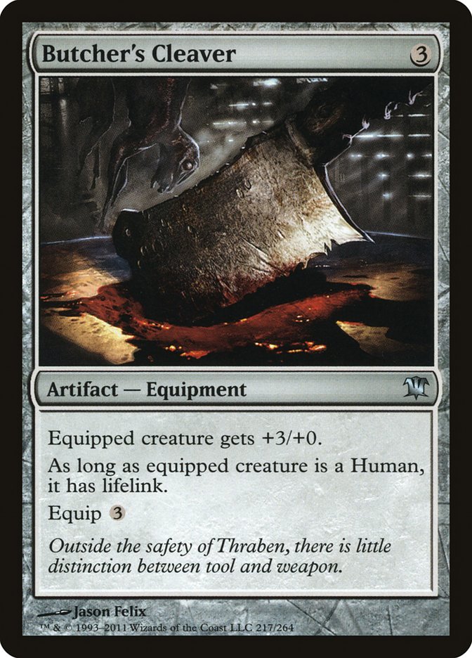 Butcher's Cleaver [Innistrad] | Shuffle n Cut Hobbies & Games