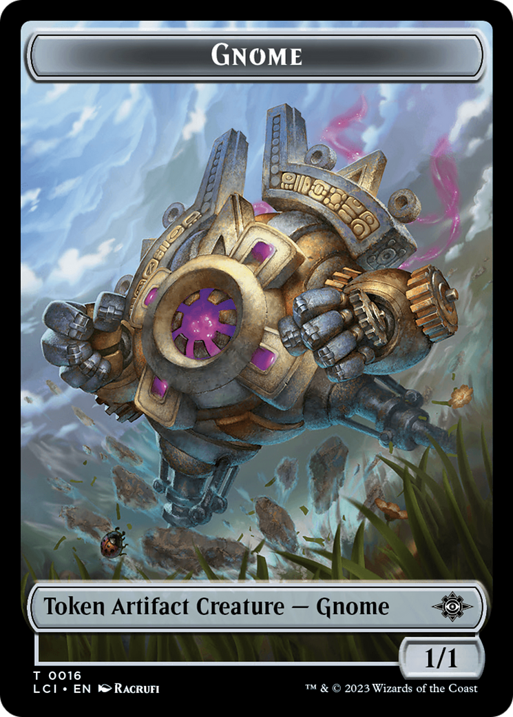 Gnome Token [The Lost Caverns of Ixalan Tokens] | Shuffle n Cut Hobbies & Games