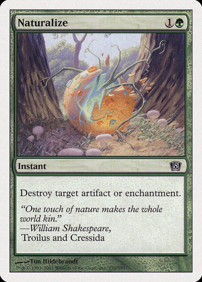 Naturalize [Eighth Edition] | Shuffle n Cut Hobbies & Games
