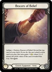 Bracers of Belief [ARC153-C] 1st Edition Cold Foil | Shuffle n Cut Hobbies & Games