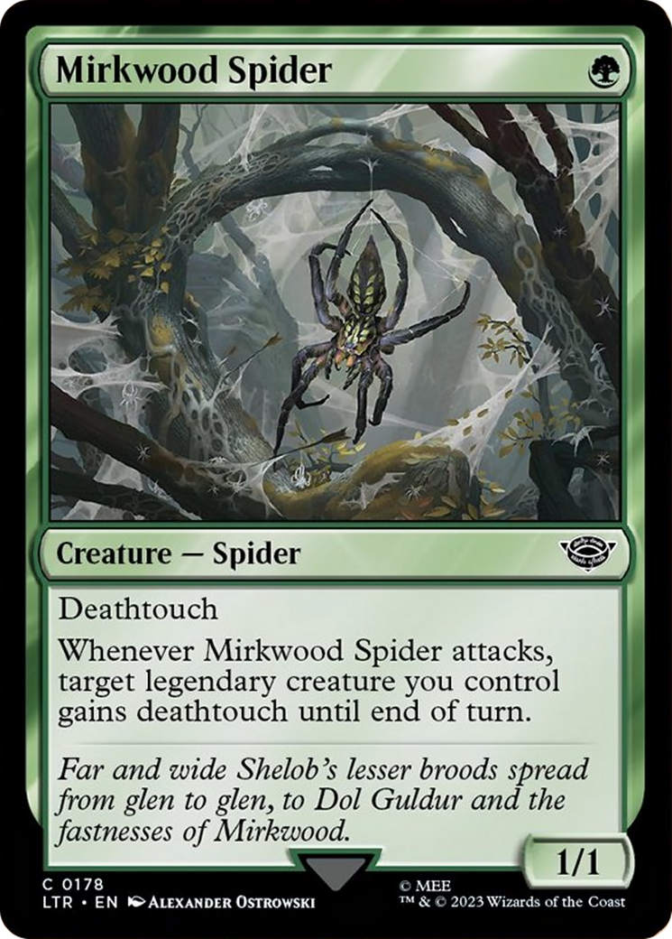 Mirkwood Spider [The Lord of the Rings: Tales of Middle-Earth] | Shuffle n Cut Hobbies & Games