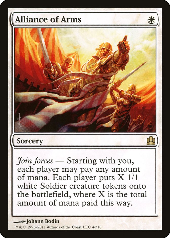 Alliance of Arms [Commander 2011] | Shuffle n Cut Hobbies & Games