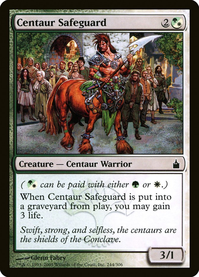 Centaur Safeguard [Ravnica: City of Guilds] | Shuffle n Cut Hobbies & Games