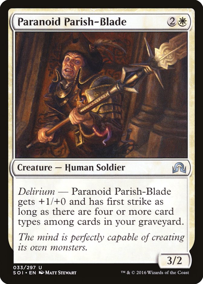 Paranoid Parish-Blade [Shadows over Innistrad] | Shuffle n Cut Hobbies & Games