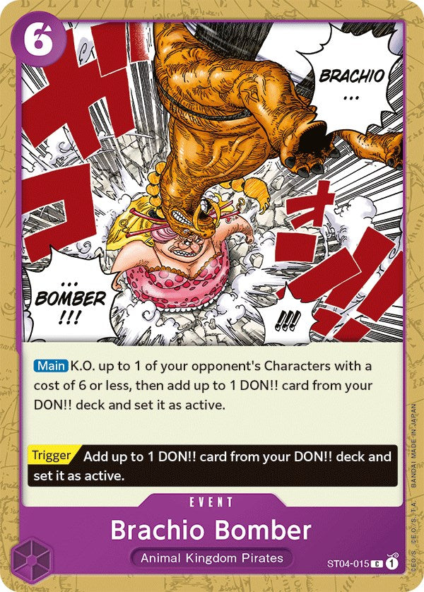 Brachio Bomber [Starter Deck: Animal Kingdom Pirates] | Shuffle n Cut Hobbies & Games