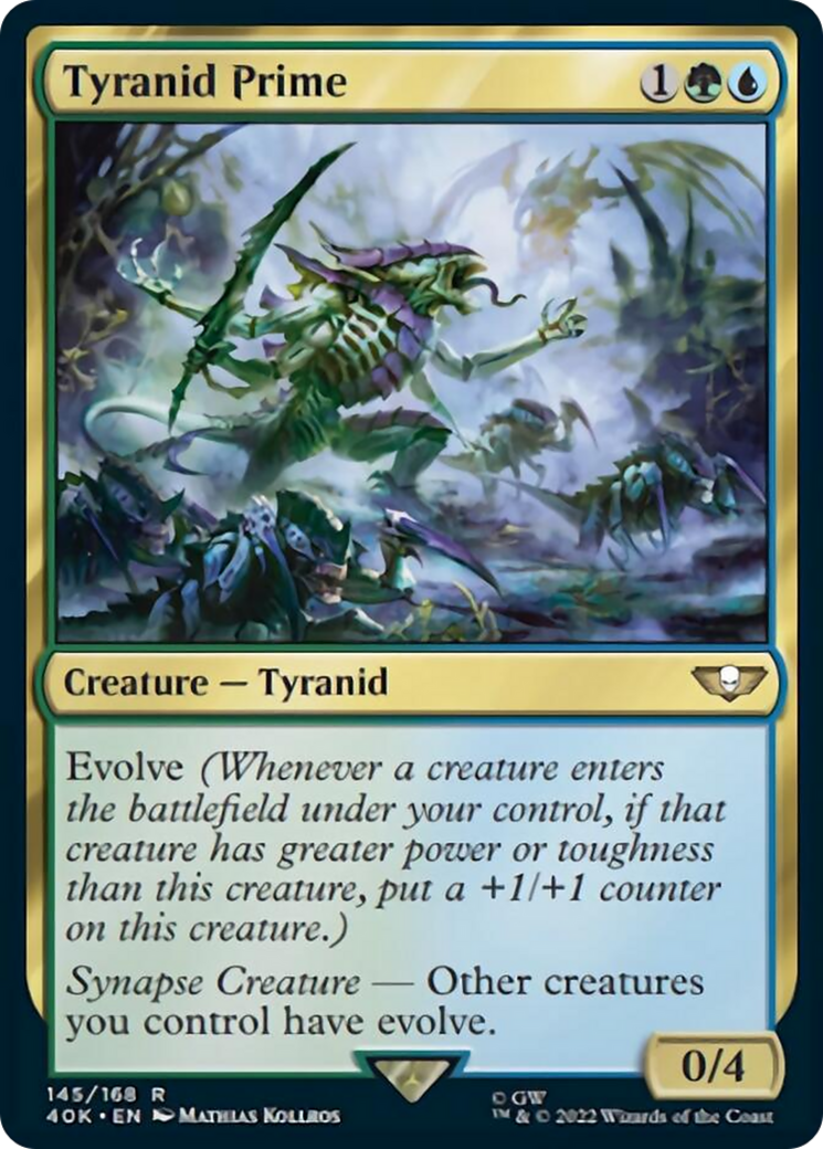 Tyranid Prime (Surge Foil) [Warhammer 40,000] | Shuffle n Cut Hobbies & Games