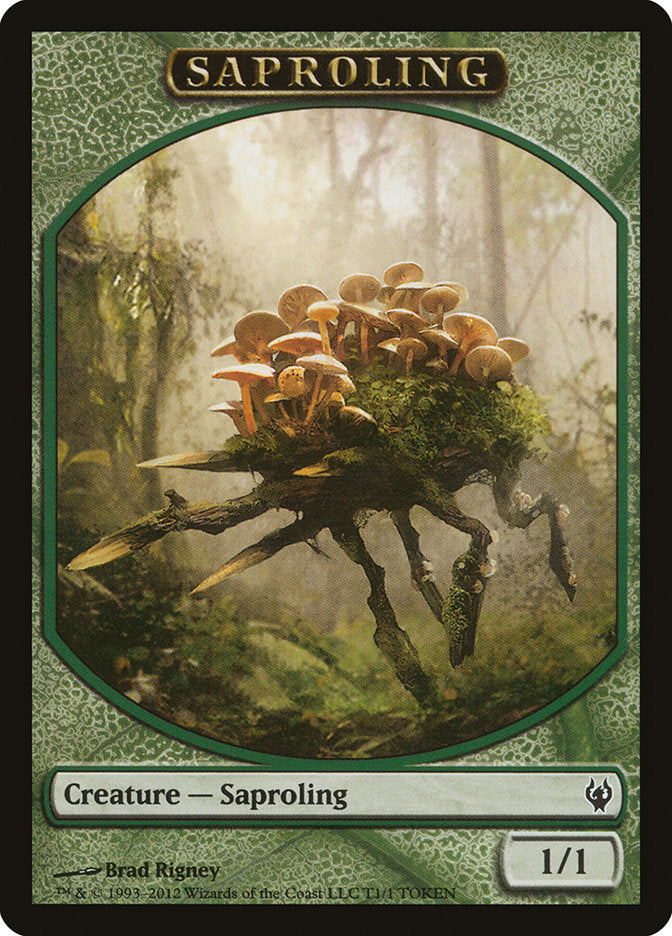 Saproling Token [Duel Decks: Izzet vs. Golgari Tokens] | Shuffle n Cut Hobbies & Games