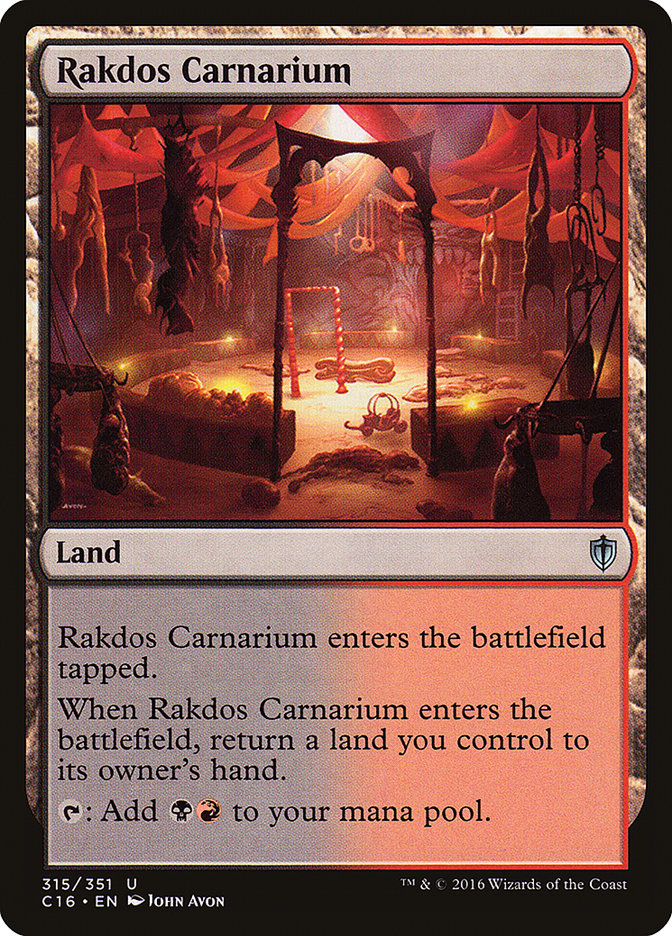Rakdos Carnarium [Commander 2016] | Shuffle n Cut Hobbies & Games