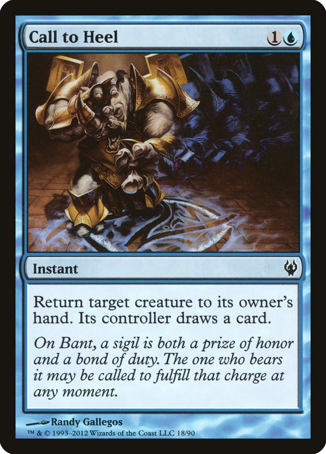 Call to Heel [Duel Decks: Izzet vs. Golgari] | Shuffle n Cut Hobbies & Games