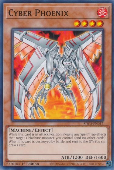 Cyber Phoenix [SDCS-EN012] Common | Shuffle n Cut Hobbies & Games