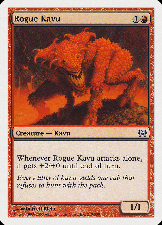 Rogue Kavu [Ninth Edition] | Shuffle n Cut Hobbies & Games