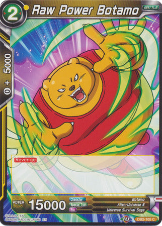 Raw Power Botamo [DB2-105] | Shuffle n Cut Hobbies & Games