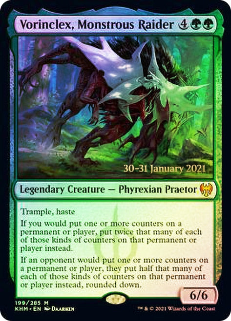 Vorinclex, Monstrous Raider [Kaldheim Prerelease Promos] | Shuffle n Cut Hobbies & Games