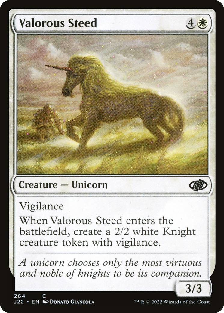 Valorous Steed [Jumpstart 2022] | Shuffle n Cut Hobbies & Games