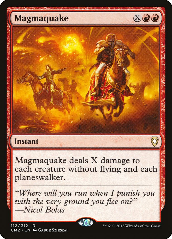 Magmaquake [Commander Anthology Volume II] | Shuffle n Cut Hobbies & Games