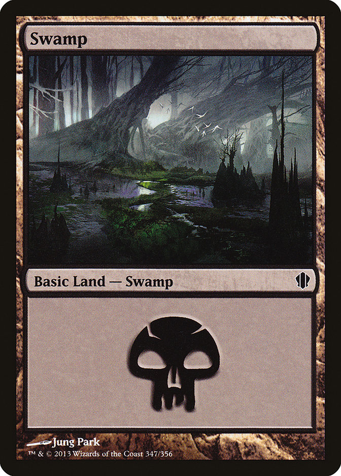 Swamp (347) [Commander 2013] | Shuffle n Cut Hobbies & Games