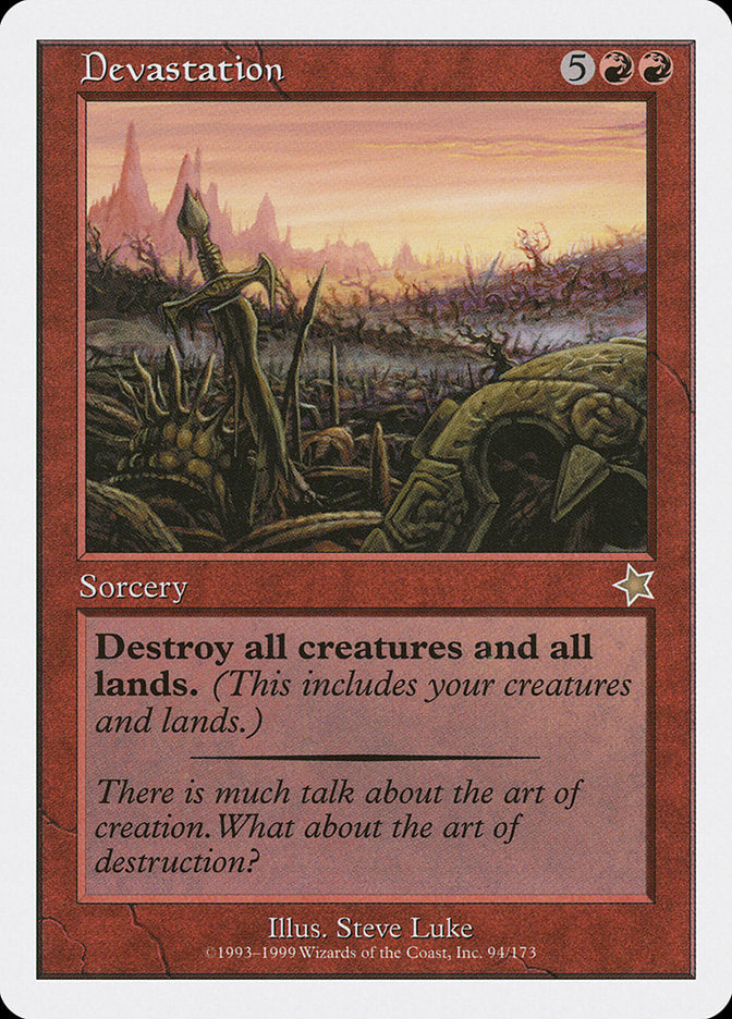 Devastation [Starter 1999] | Shuffle n Cut Hobbies & Games