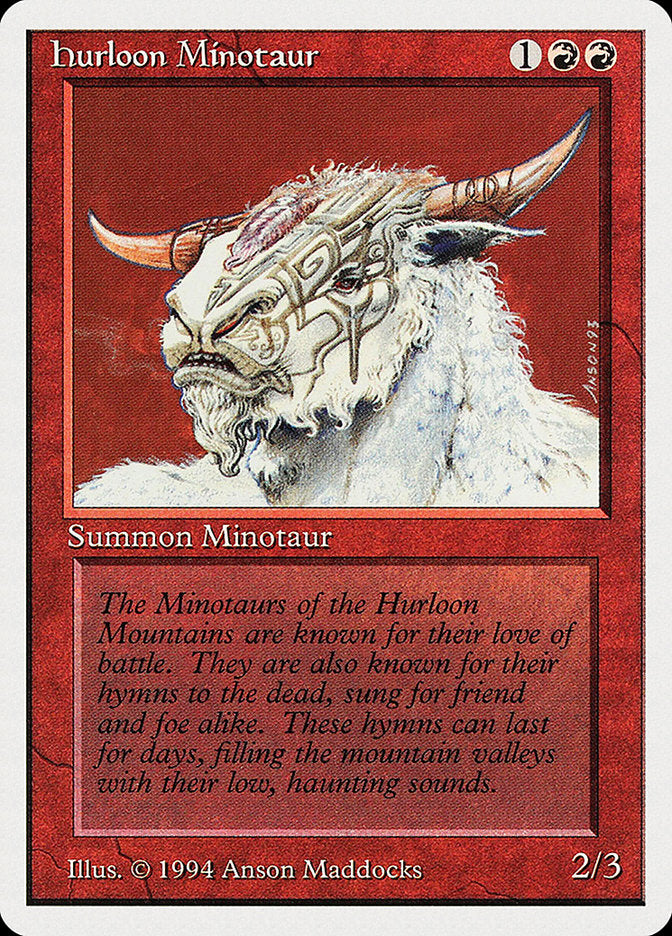 Hurloon Minotaur [Summer Magic / Edgar] | Shuffle n Cut Hobbies & Games