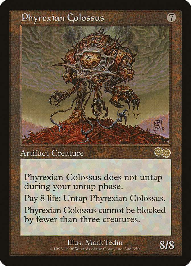 Phyrexian Colossus [Urza's Saga] | Shuffle n Cut Hobbies & Games