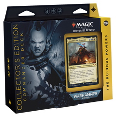 Universes Beyond: Warhammer 40,000 - Commander Deck (The Ruinous Powers - Collector's Edition) | Shuffle n Cut Hobbies & Games