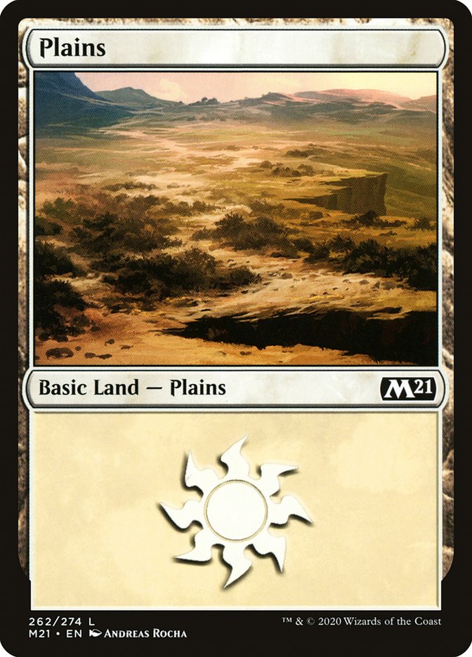 Plains (262) [Core Set 2021] | Shuffle n Cut Hobbies & Games