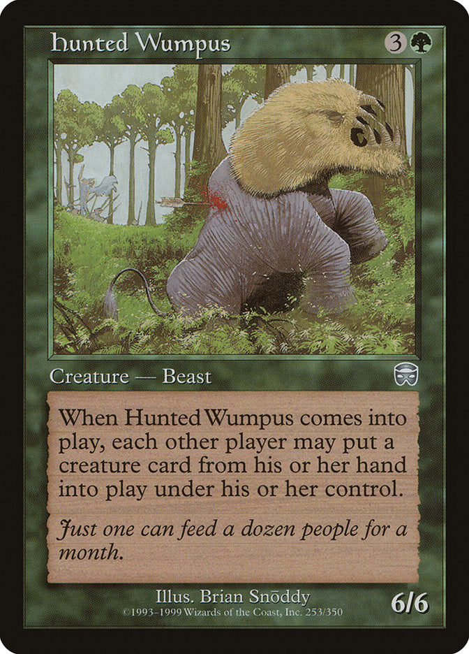 Hunted Wumpus [Mercadian Masques] | Shuffle n Cut Hobbies & Games