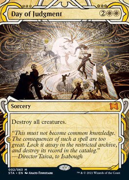 Day of Judgment (Foil Etched) [Strixhaven: School of Mages Mystical Archive] | Shuffle n Cut Hobbies & Games