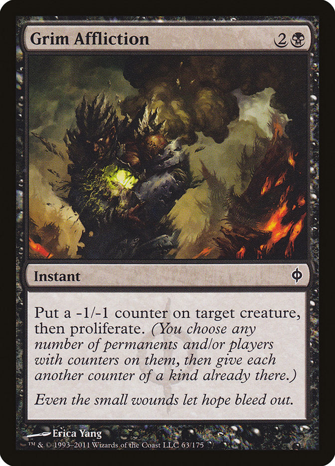 Grim Affliction [New Phyrexia] | Shuffle n Cut Hobbies & Games