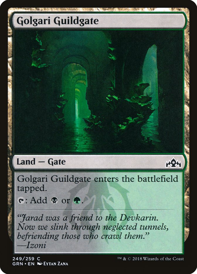 Golgari Guildgate (249/259) [Guilds of Ravnica] | Shuffle n Cut Hobbies & Games