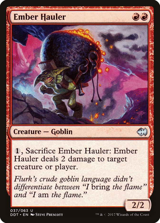 Ember Hauler [Duel Decks: Merfolk vs. Goblins] | Shuffle n Cut Hobbies & Games