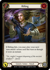 Rifting (Yellow) [ARC195-C] 1st Edition Normal | Shuffle n Cut Hobbies & Games