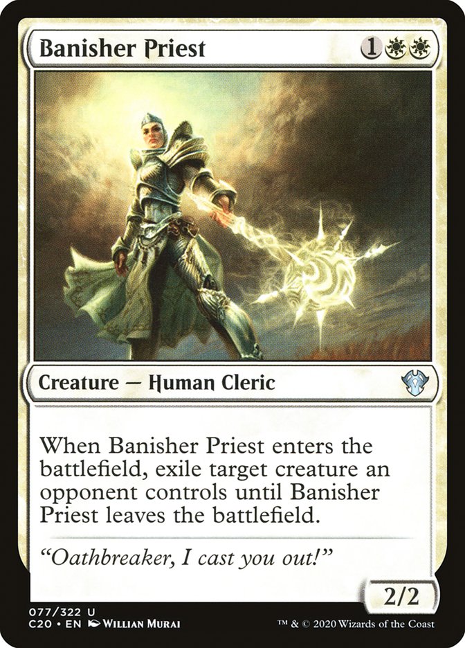 Banisher Priest [Commander 2020] | Shuffle n Cut Hobbies & Games