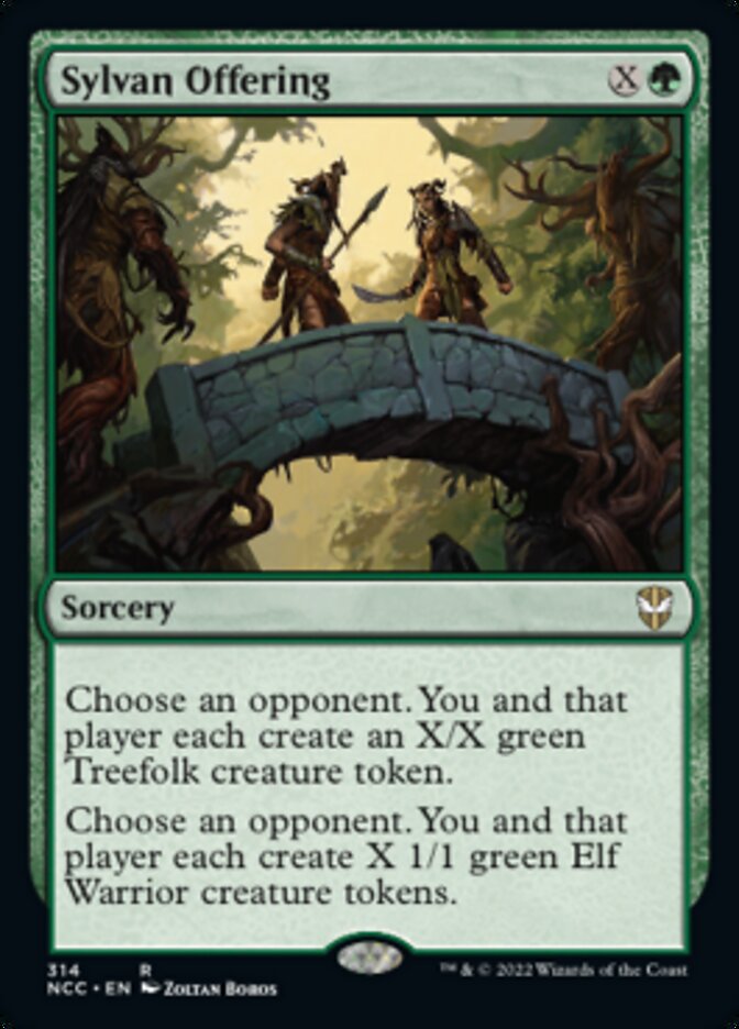 Sylvan Offering [Streets of New Capenna Commander] | Shuffle n Cut Hobbies & Games