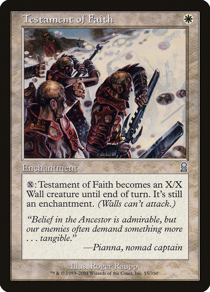 Testament of Faith [Odyssey] | Shuffle n Cut Hobbies & Games