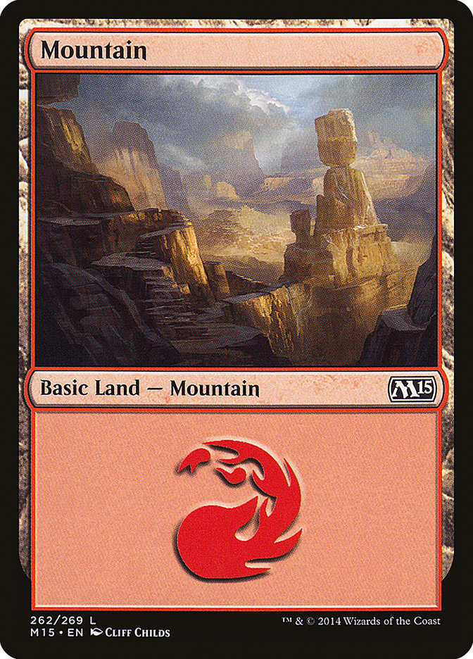 Mountain (262) [Magic 2015] | Shuffle n Cut Hobbies & Games