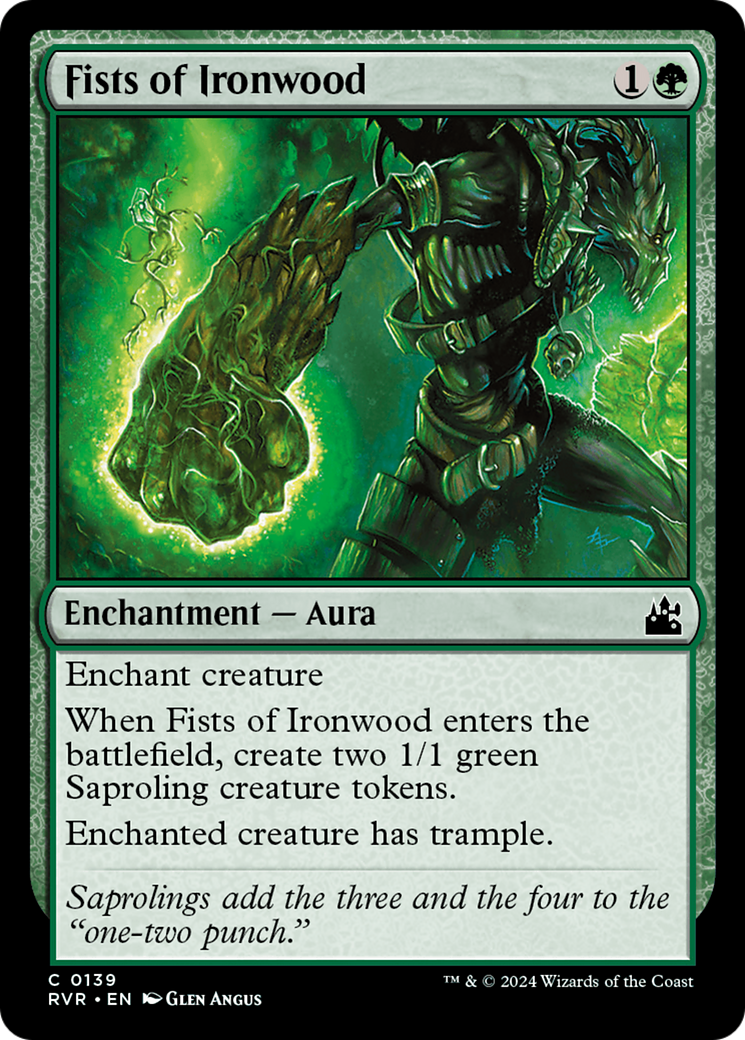 Fists of Ironwood [Ravnica Remastered] | Shuffle n Cut Hobbies & Games