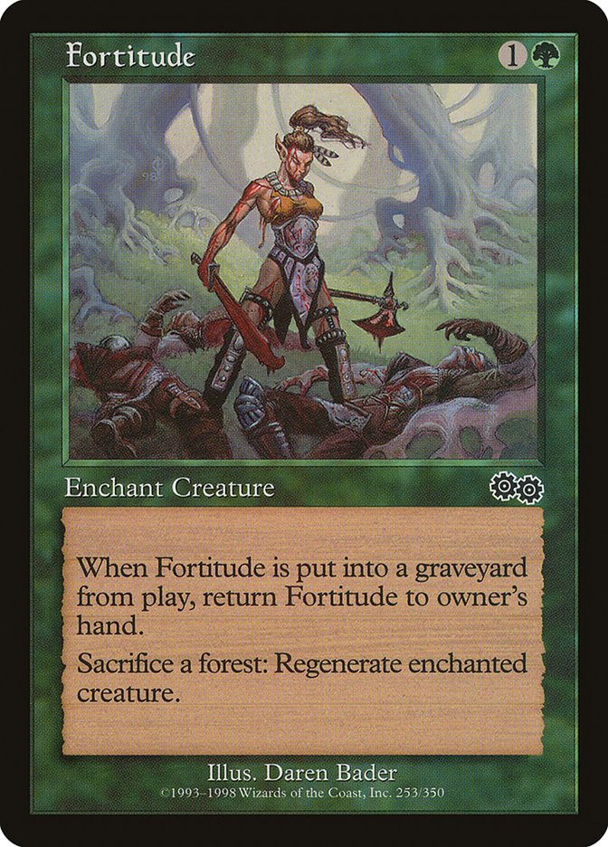 Fortitude [Urza's Saga] | Shuffle n Cut Hobbies & Games
